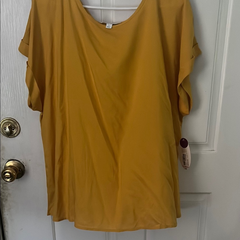Boutine LA Gold Boxy Short Sleeve T-Shirt